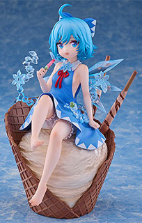 ＜【特典】東方Project チルノ サマーフロストver. 1/7 完成品フィギュア[Solarain] ＞