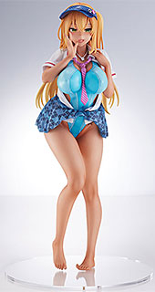 ＜【限定販売】大褐色時代 優世ちゃん 1/6 完成品フィギュア[あみあみ×AMAKUNI] ＞