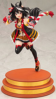 ＜ウマ娘 プリティーダービー [迫る熱に押されて]キタサンブラック 1/7 完成品フィギュア[コトブキヤ] ＞