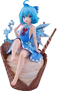 ＜東方Project チルノ サマーフロストver. 1/7スケール プラスチック製 塗装済み完成品フィギュア＞