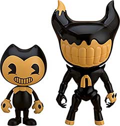 ＜ねんどろいど Bendy and the Ink Machine ベンディー＆インクデーモン ノンスケール プラスチック製 塗装済み可動フィギュア＞