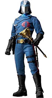 ＜G.I.ジョー FigZero 1/6 Cobra Commander[フィグゼロ 1/6 コブラコマンダー] 1/6スケール ABS&PVC&POM製 塗装済み可動フィギュア＞