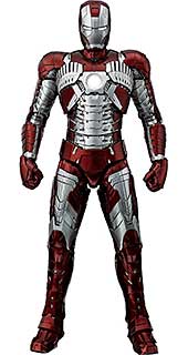＜Marvel Studios The Infinity Saga[マーベル スタジオ インフィニティ サーガ] DLX Iron Man Mark 5[DLX アイアンマン マーク5] 1/12スケール ABS&PVC&亜鉛合金&その他の金属製 塗装済み可動フィギュア＞