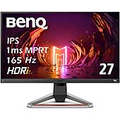 ＜ベンキュージャパン BenQ MOBIUZ EX2710S ゲーミングモニター (27インチ/165Hz/IPS/フルHD/1ms/HDRi treVoloスピーカー/FreeSync Premium/高機能スタンド/ゲームモード(FPS/RPG/レーシング)＞