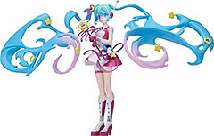 ＜POP UP PARADE キャラクター ボーカル シリーズ01 初音ミク 初音ミク フューチャー イヴ Ver. L size ノンスケール プラスチック製 塗装済み完成品フィギュア＞