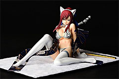 ＜オルカトイズ FAIRY TAIL エルザ・スカーレット・⽩⻁Gravure_Style 全長約250mm PVC製1/6スケール塗装済み完成品フィギュア＞