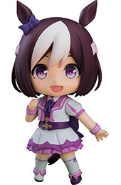 ＜ねんどろいど ウマ娘 プリティーダービー スペシャルウィーク リニューアルVer. ノンスケール プラスチック製 塗装済み可動フィギュア＞