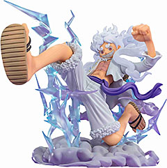 ＜フィギュアーツZERO ONE PIECE ［超激戦］モンキー・D・ルフィ -ギア5 “巨人”- PVC&ABS製 塗装済み完成品フィギュア＞