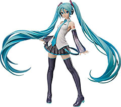 ＜キャラクター ボーカル シリーズ01 初音ミク 初音ミクV3 1/4スケール プラスチック製 塗装済み完成品フィギュア 二次再販分＞