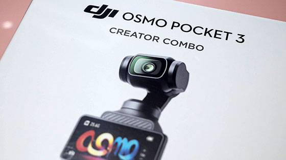 ＜DJI アクションカメラ Osmo Pocket 3 クリエイターコンボ 1インチCMOS&4K/120fps動画対応Vlog用カメラ 3軸スタビライザー 顔／被写体トラッキング 高速フォーカス 同梱のマイクでクリアな音声を録音 撮影用の小型ビデオカメラ 【国内正規品】＞