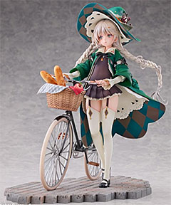 ＜ホビーサクラ 街道魔女Lily Illustrated by DSマイル 特典付限定版 全高約240ｍｍ（台座含む） PVC、ABS製1/7スケール完成品フィギュア＞