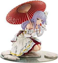 ＜壽屋(KOTOBUKIYA) アイドルマスター ミリオンライブ! 白石 紬-セレブレイト・ミヤビ- 1/7スケール PVC製 塗装済み完成品 フィギュア＞