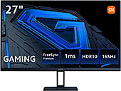 ＜Xiaomi ゲーミングモニター G27i ディスプレイ 27インチ 165Hz 1ms FreeSync Premium/Fast IPS/DisplayPort 角度調節 ブルーライト VESAマウント対応＞