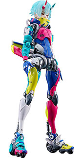 ＜少女発動機 MOTORED CYBORG RUNNER SSX 155 PSYCHEDELIC RUSH ノンスケール プラスチック&ダイキャスト製 塗装済み可動フィギュア＞