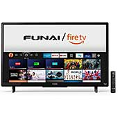 <フナイ 32V型 液晶テレビ Fire TV 搭載 Alexa 対応 ダブルチューナー 内蔵 外付けHDD対応(裏番組録画可能) FL-32HF140B ブラック 2022年モデル メーカー3年保証>