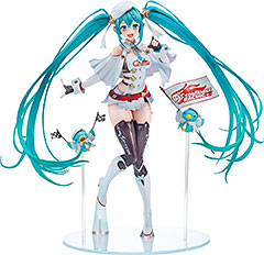 ＜初音ミク GTプロジェクト レーシングミク 2023Ver. 1/7スケール プラスチック製 塗装済み完成品フィギュア
＞