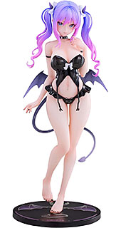 ＜MOMOROSER 夜光サキュバス モモコちゃん 全高約280mm PVC、ABS製1/6スケール塗装済み完成品フィギュア＞