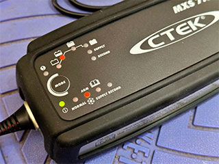 ＜シーテック(Ctek) バッテリーチャージャー・メンテナー 7.0A バックアップ機能付き MXS7.0JP＞