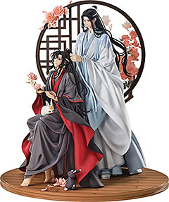 ＜アニメ「魔道祖師」 魏無羨＆藍忘機 芍薬の契りVer. 1/7スケール プラスチック製 塗装済み完成品フィギュア＞