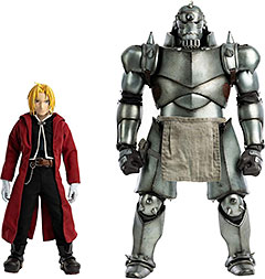 ＜フィグゼロ 鋼の錬金術師 FULLMETAL ALCHEMIST エドワード エルリック＋アルフォンス エルリック ツイン パック 1/6スケール ABS&PVC&磁石&亜鉛合金製 塗装済み可動フィギュア 再販分＞