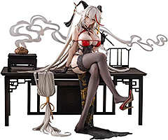 ＜アニゲーム アズールレーン エーギル 祥雲に昇る金龍Ver. 全高約220mm（机含む、頭頂部まで） PVC、ABS製1/6スケール完成品フィギュア＞