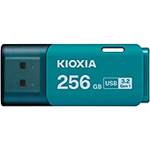 ＜KIOXIA(キオクシア) 旧東芝メモリ USBフラッシュメモリ 256GB USB3.2 Gen1 日本製 国内サポート正規品 KLU301A256GL＞