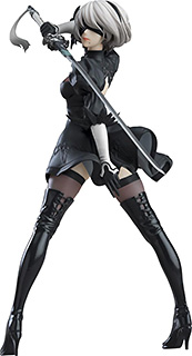＜POP UP PARADE NieR Automata Ver1.1a 2B[ヨルハ二号B型] ノンスケール プラスチック製 塗装済み完成品フィギュア＞