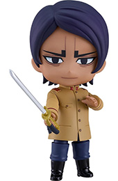 ＜ねんどろいど ゴールデンカムイ 鯉登少尉 ノンスケール プラスチック製 塗装済み可動フィギュア＞