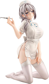 ＜壽屋(KOTOBUKIYA) イラストレーターオリジナル 早乙女 志乃 ナースver. by 千種みのり 1/7スケール PVC製 塗装済み完成品 フィギュア＞