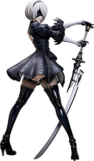 ＜NieR Automata Ver1.1a 2B [ヨルハ二号B型] 1/4スケール プラスチック製塗装済み完成品＞