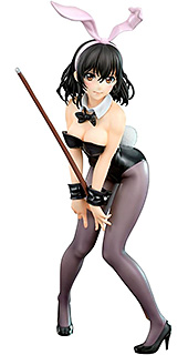 ＜キューズQ ストライク・ザ・ブラッド 姫柊雪菜 バニーStyle 1/7スケール PVC製 塗装済み 完成品 フィギュア -＞