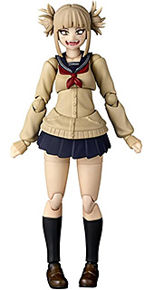 ＜海洋堂 リボルテック 僕のヒーローアカデミア トガヒミコ 全高約130mm ノンスケール PVC・ABS・POM製 塗装済み 可動フィギュア NR072＞