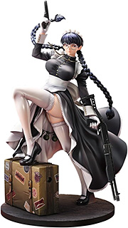 ＜メディコス(Medicos Entertainment) 『BLACK LAGOON』 ロベルタ 悪夢のメイドVer. 約290mm PVC&ABS製 塗装済み完成品フィギュア＞