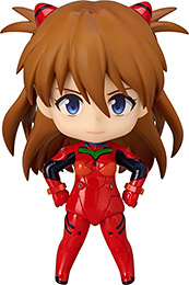 ＜ねんどろいど ヱヴァンゲリヲン新劇場版 破 式波 アスカ ラングレー プラグスーツVer. ノンスケール プラスチック製 塗装済み可動フィギュア
＞