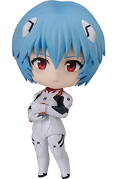 ＜ねんどろいど ヱヴァンゲリヲン新劇場版 破 綾波レイ プラグスーツVer. ノンスケール プラスチック製 塗装済み可動フィギュア＞
