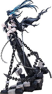 ＜BLACK ROCK SHOOTER PILOT Edition Ver. ブラック ロックシューター 1/7スケール プラスチック製 塗装済み完成品＞