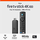 ＜Fire TV Stick 4K Max(マックス)第2世代 | Fire TV Stick史上最もパワフル | ストリーミングメディアプレイヤー【2023年秋発売】＞