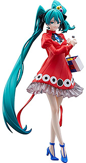 ＜POP UP PARADE キャラクター ボーカル シリーズ01 初音ミク プシ Ver. L size ノンスケール プラスチック製 塗装済み完成品＞