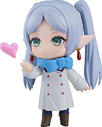 ＜ねんどろいど 葬送のフリーレン フリーレン 冬服Ver. ノンスケール プラスチック製 塗装済み可動フィギュア＞