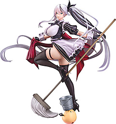 ＜アズールレーン テューリンゲン 月下の大掃除 1/7スケール プラスチック製塗装済み完成品＞