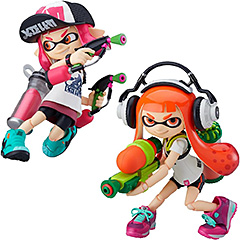 ＜figma Splatoon/Splatoon2 ガール DXエディション ノンスケール プラスチック製 塗装済み可動フィギュア 再販＞