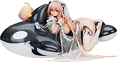 ＜APEX アズールレーン アンカレッジ ドルフィンブルー レッスンVer. 1/7スケール PVC＆ABS製 塗装済み完成品フィギュア＞