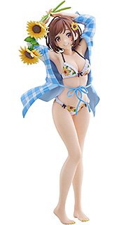 ＜PLUMPMOA 森倉円オリジナルイラスト ［向日葵の女の子］ 1/7スケール PVC製 塗装済み 完成品 フィギュア PF377＞