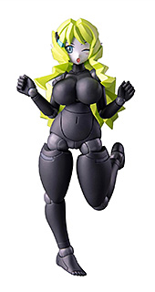 ＜ロボット新人類ポリニアン ポリニアン FLLケリー/ラニア[ブラックフレッシュ] ノンスケール PVC&ABS製 塗装済み可動フィギュア＞