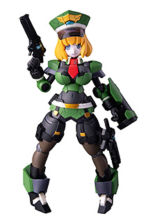 ＜ロボット新人類ポリニアン ポリニアン イアンナ/ワンダ[ミリタリーポリス] ノンスケール PVC&ABS製 塗装済み可動フィギュア
＞