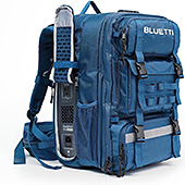 ＜[BLUETTI] ポータブル電源 リュックサック セット Handsfree1 268.8Wh/300W LiFePO4 バッテリー搭載 42L防塵防水設計 軽量コンパクトバックパック 登山・写真撮影・旅行用 急速AC/ソーラー充電対応（ソーラーパネル別売）＞