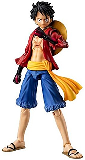 ＜メガハウス(MegaHouse) ヴァリアブルアクションヒーローズ ONE PIECE モンキー・D・ルフィ 武装色の覇気Ver. 約165mm PVC製 塗装済み可動フィギュア＞