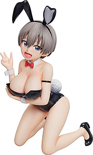 ＜宇崎ちゃんは遊びたい！Ω 宇崎花 生足バニーVer. 1/4スケール プラスチック製 塗装済み完成品＞