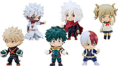 ＜グッドスマイルカンパニー[GOOD SMILE COMPANY] ねんどろいどさぷらいず 僕のヒーローアカデミア ヒーローvs敵〈ヴィラン〉編 ノンスケール プラスチック製 塗装済みフィギュア 6個入りBOX＞