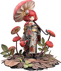 ＜Reverse Studio マッシュルームガールズシリーズ No.6 ハエマトケファルスタケ 1/1スケール 約235mm PVC&ABS製 塗装済み完成品フィギュア＞